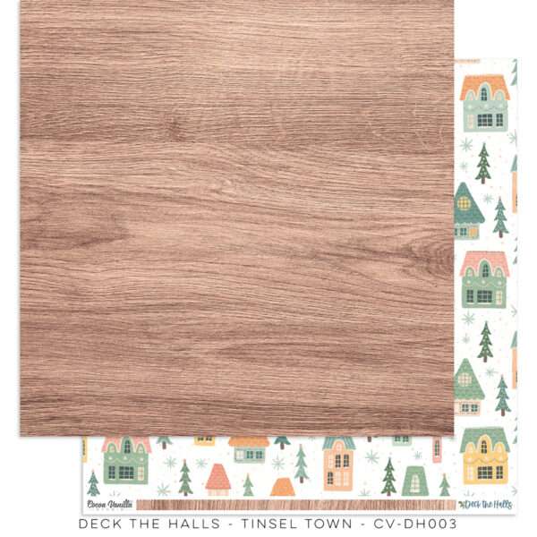 Cocoa Vanilla - Deck The Halls - Cardstock, Tinsel Town - Image 2