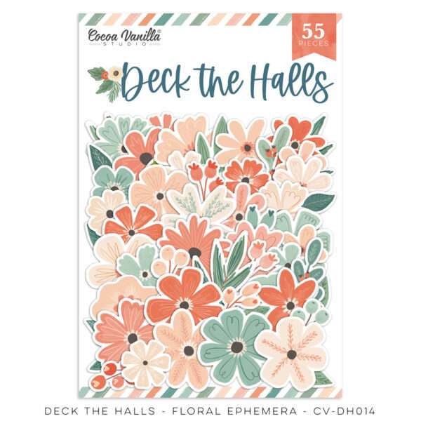 Cocoa Vanilla - Deck The Halls - Floral Ephemera