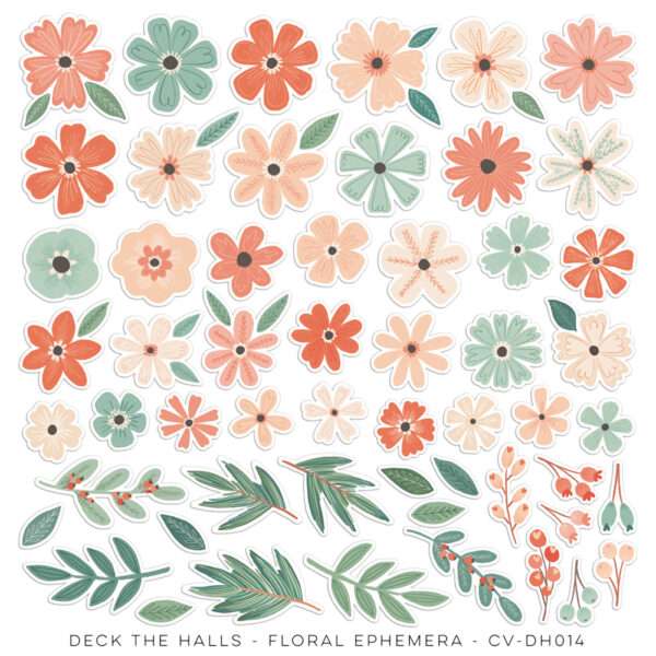 Cocoa Vanilla - Deck The Halls - Floral Ephemera - Image 2