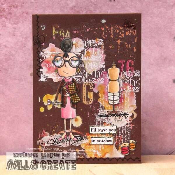 AALL & Create - A5 Rub-Ons - Acid Blends - Image 4