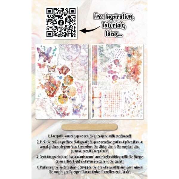 AALL & Create - A5 Rub-Ons - Wanderlust Passport - Image 2