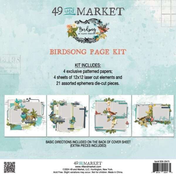49 & Market - Birdsong - Page Kit