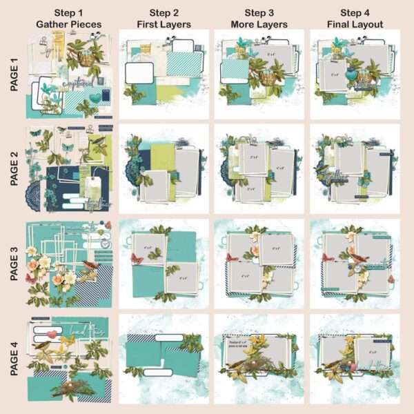 49 & Market - Birdsong - Page Kit - Image 3