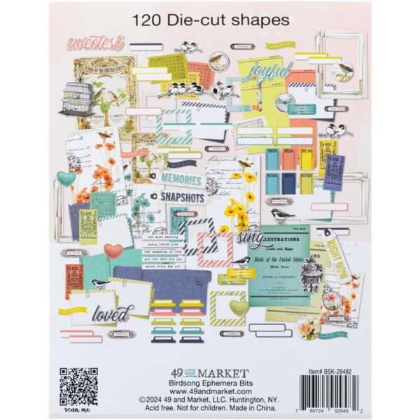 49 & Market - Birdsong - Ephemera Bits - Image 2
