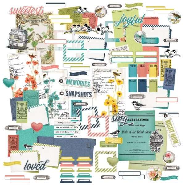 49 & Market - Birdsong - Ephemera Bits - Image 3