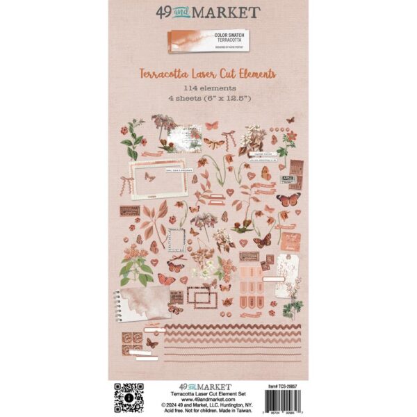 49 & Market - Terracotta - Laser Cut Elements