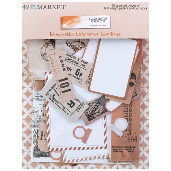 49 & Market - Terracotta - Ephemera Stackers