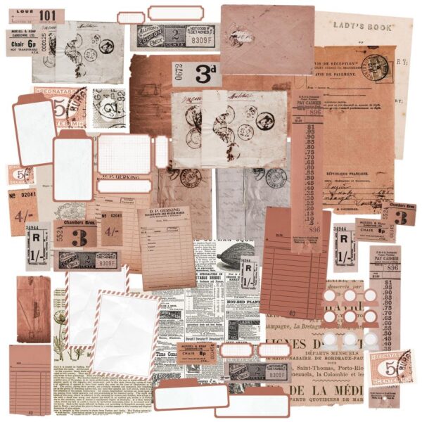 49 & Market - Terracotta - Ephemera Stackers - Image 2