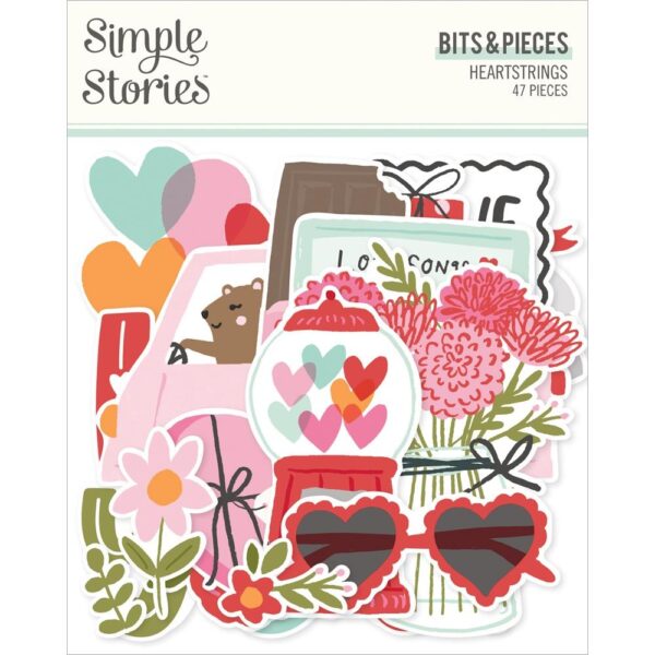 Simple Stories - Heartstrings - Bits & Pieces
