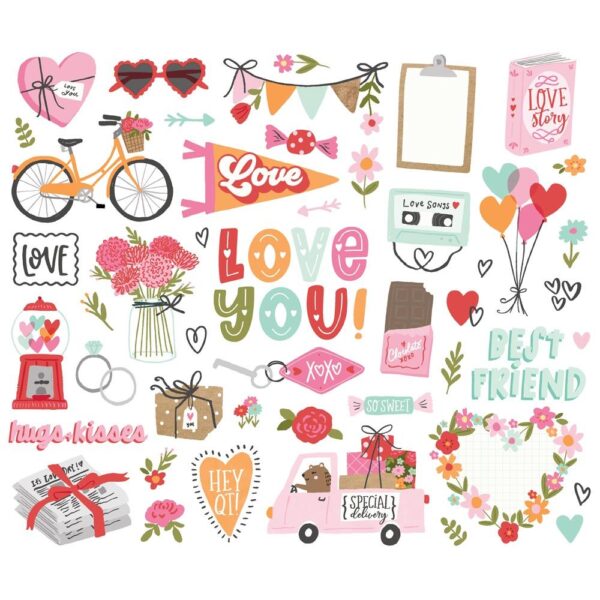 Simple Stories - Heartstrings - Bits & Pieces - Image 2