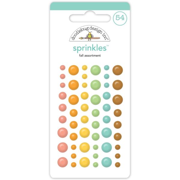 Doodlebug - Farmhouse - Enamel Sprinkles, Fall Assortment