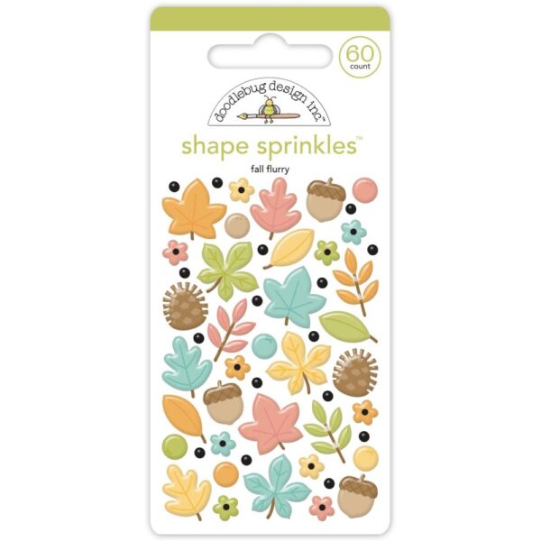 Doodlebug - Farmhouse - Enamel Sprinkles, Fall Flurry