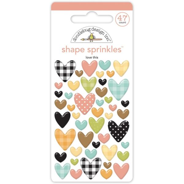 Doodlebug - Farmhouse - Enamel Sprinkles, Love This