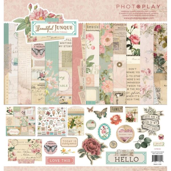 PhotoPlay - Beautiful Junque - Collection Pack 12"X12"