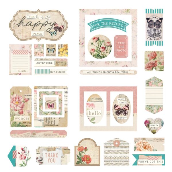 PhotoPlay - Beautiful Junque - Ephemera Die-Cuts - Image 2