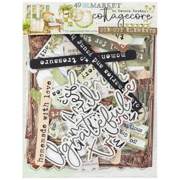 49 & Market - Cottagecore - Die-Cut Elements