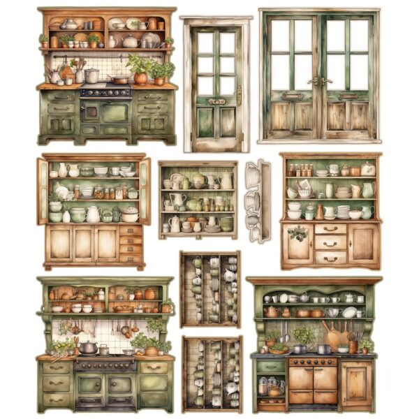 49 & Market - Cottagecore - Die-Cut Elements - Image 5