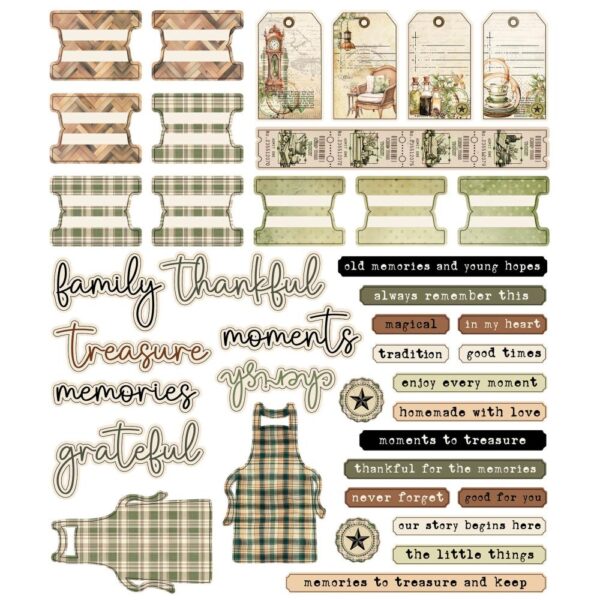 49 & Market - Cottagecore - Die-Cut Elements - Image 2