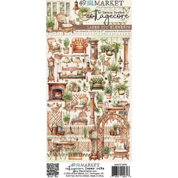 49 & Market - Cottagecore - Laser Cut Outs