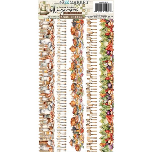 49 & Market - Cottagecore - Washi Tape Sheets