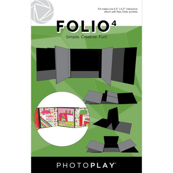 Photoplay Makers Series - Folio 4, Black (6.5x6.5")