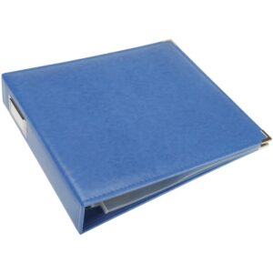 WeR Classic Leather 3Ring 12x12 Album - Country Blue
