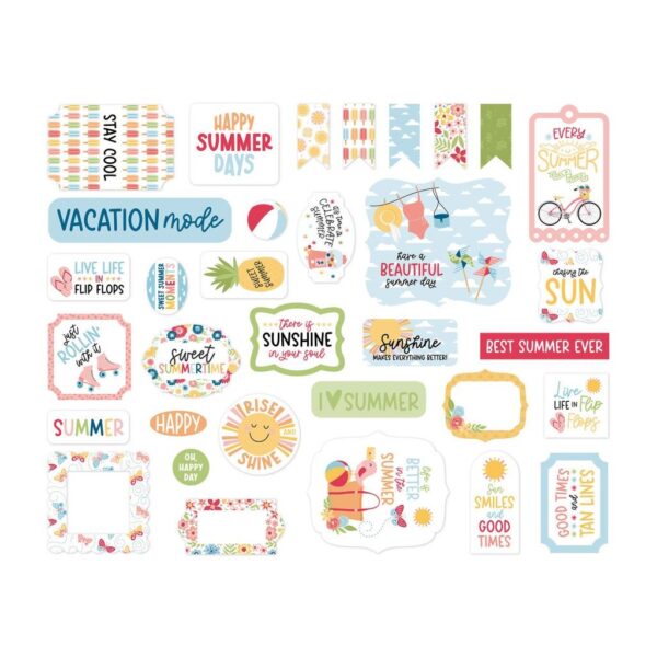 Echo Park - Have A Great Summer - Ephemera, Icons - Image 2