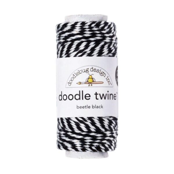 Doodle Twine - Beetle Black