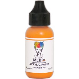 Dina Wakley - Acrylic Paint 1oz - Tangerine