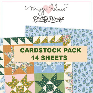Maggie Holmes - Pretty Picnic - Cardstock Pack, 14 Sheets