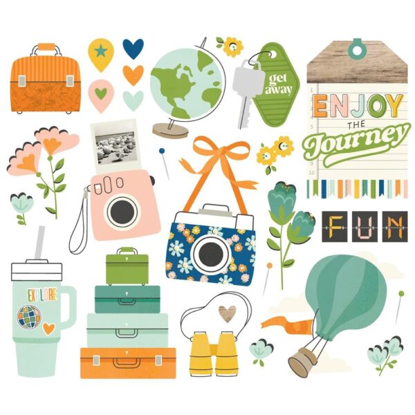 Simple Stories - Happy Travels - Big Bits - Image 2