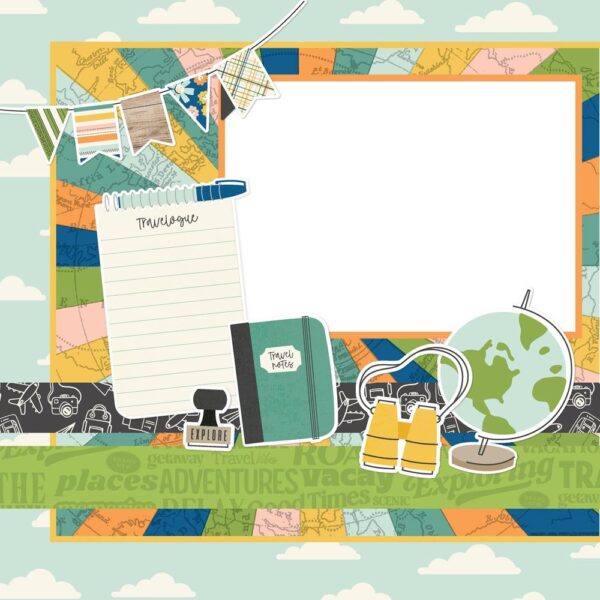 Simple Stories - Happy Travels - Page Kit - Image 2