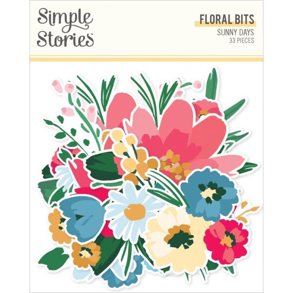 Simple Stories - Sunny Days - Floral Bits