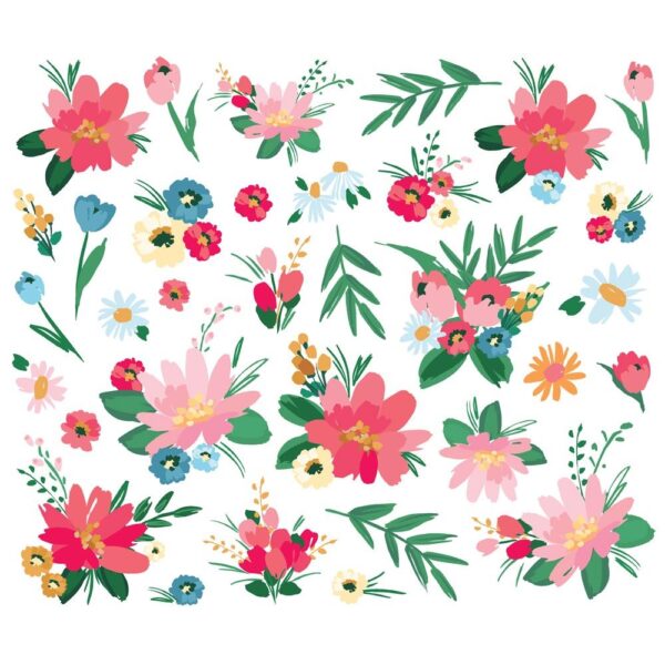 Simple Stories - Sunny Days - Floral Bits - Image 2