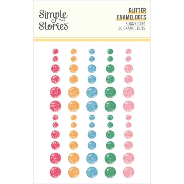 Simple Stories - Sunny Days - Enamel Dots