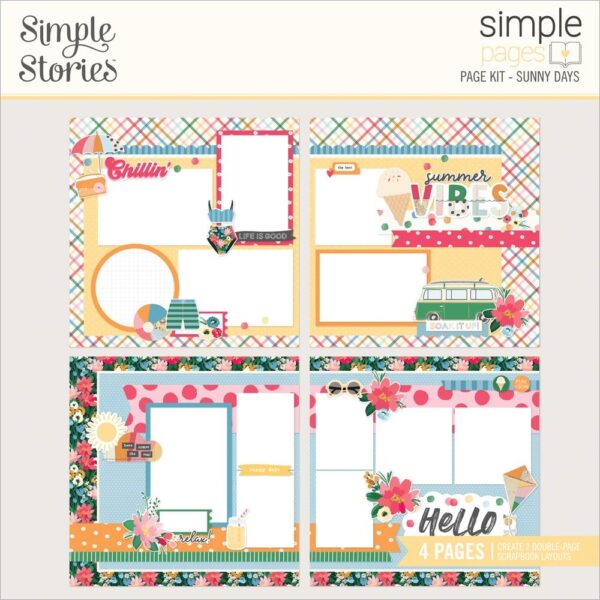 Simple Stories - Sunny Days - Page Kit