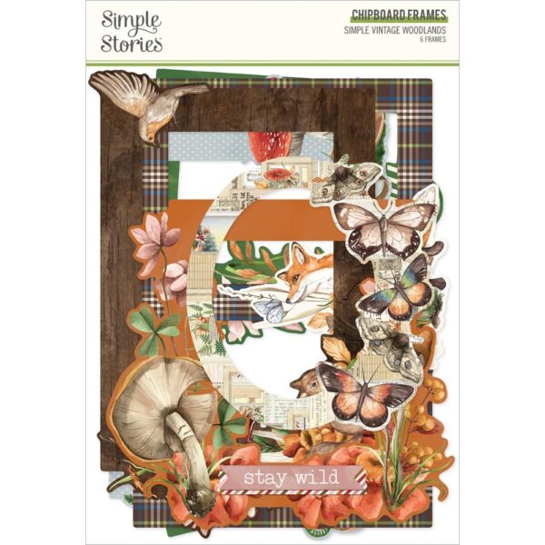 Simple Stories - Vintage Woodlands - Chipboard Frames