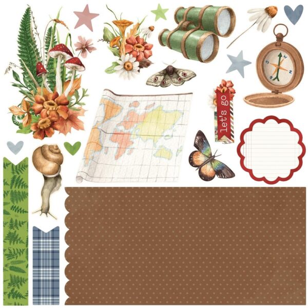 Simple Stories - Vintage Woodlands - Page Kit - Image 5