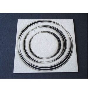 2Crafty Chipboard - 6" Circle Revolution Frames