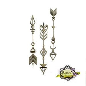 2Crafty Chipboard - Aztec Arrows