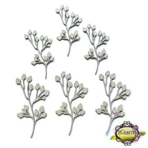 2Crafty Chipboard - Foliage Set 15