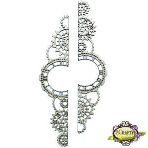 2Crafty Chipboard - Steampunk Gear Border