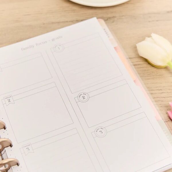 Happy Planner - 18Mth 2025/26 CLASSIC Planner - Pastel Canvas Parenting - Image 7