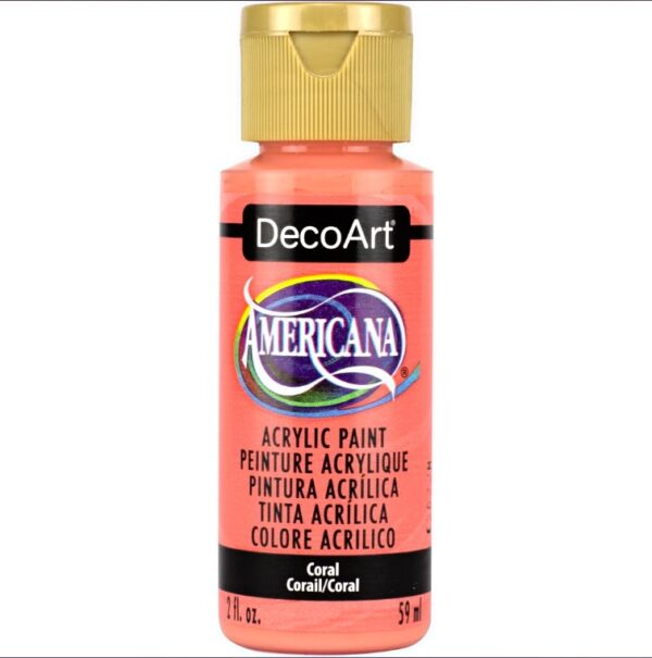 Americana Acrylic Paint 2oz - Coral