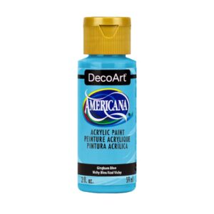 Americana Acrylic Paint 2oz - Gingham Blue