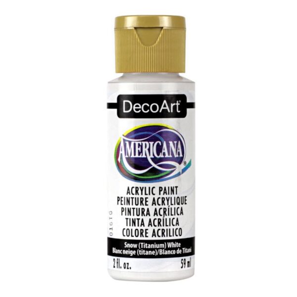 Americana Acrylic Paint 2oz - Snow White