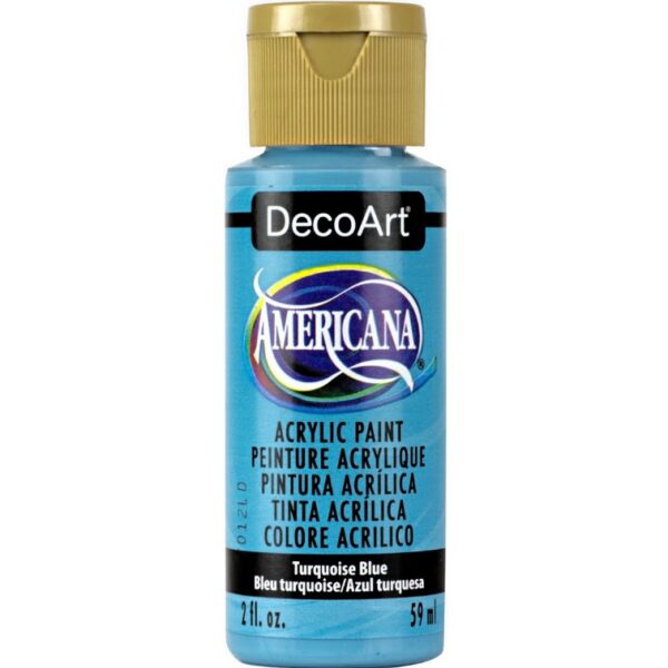 Americana Acrylic Paint 2oz - Turquoise Blue