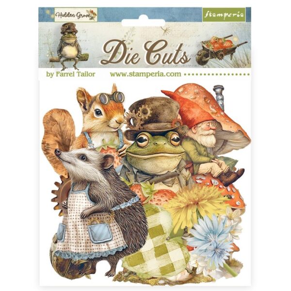 Stamperia - Hidden Grove - Die-Cuts