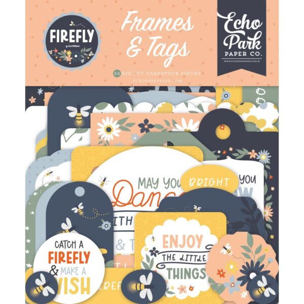 Echo Park - Firefly - Ephemera, Frames & Tags