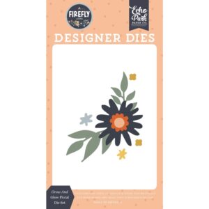 Echo Park - Firefly - Small Die Set, Grow And Glow Floral